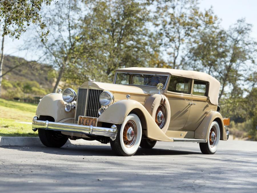  Packard Twelve Convertible Sedan 1934 года  (фото 39 из 44)